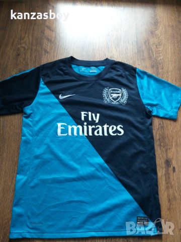 NIKE ARSENAL FC  2011/12 AWAY - футболна юношеска тениска КАТО НОВА, снимка 4 - Детски тениски и потници - 45637854