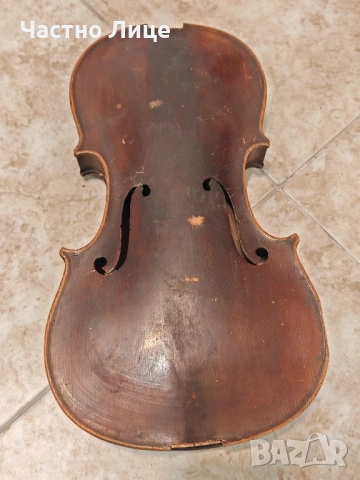 Тяло на Старинна Цигулка за Части