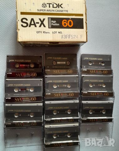 Касети TDK SA X 60 мин. , снимка 6 - Аудио касети - 44192226