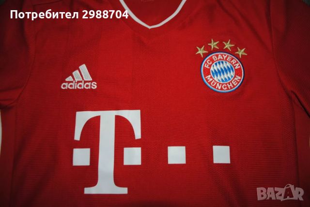 футболна тениска Bayern Munich 2020-2021, снимка 3 - Футбол - 46117673