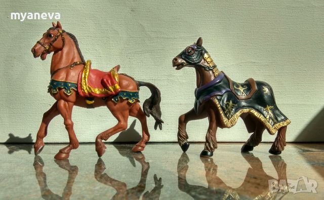 Екшън фигури , коне на рицари с богата орнаментика .  , снимка 11 - Фигурки - 45544434