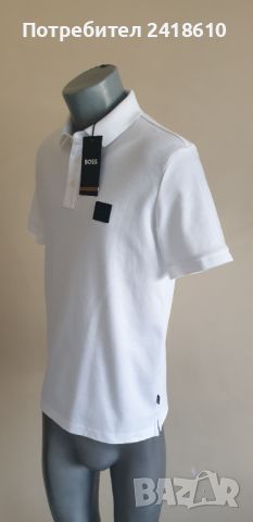 Hugo Boss Parlay 143 Mercerised Cotton Mens Size M НОВО! ОРИГИНАЛНА Тениска!, снимка 8 - Тениски - 45918477