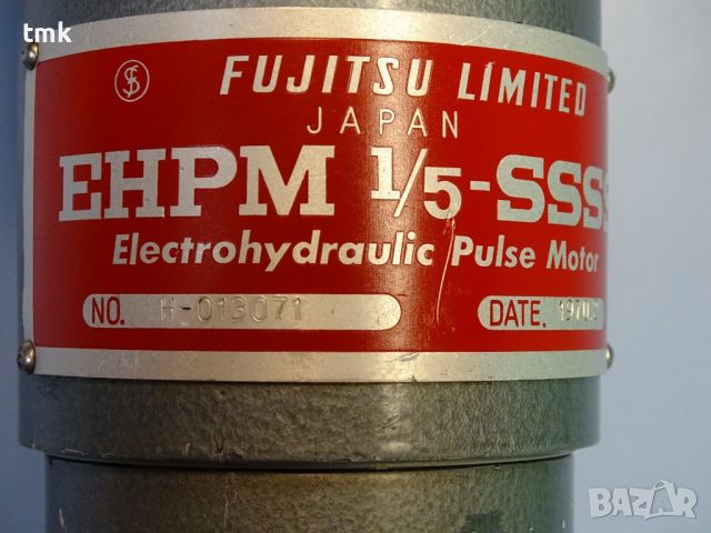 Електро-хидравличен ендкодер FUJITSU Limited EHPM 1/5 SSSS electro hydraulic pulse motor, снимка 3 - Резервни части за машини - 46673621