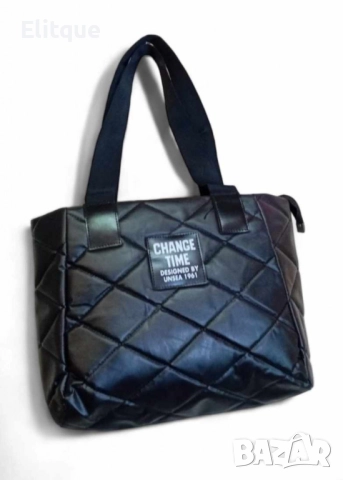 Уникално практична и стилна дамска чанта / Широчина - 37см, Височина - 39см, снимка 2 - Чанти - 52855096