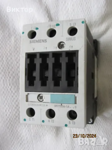 Контактор Siemens Sirius - 22 kW, снимка 1 - Резервни части за машини - 47738887