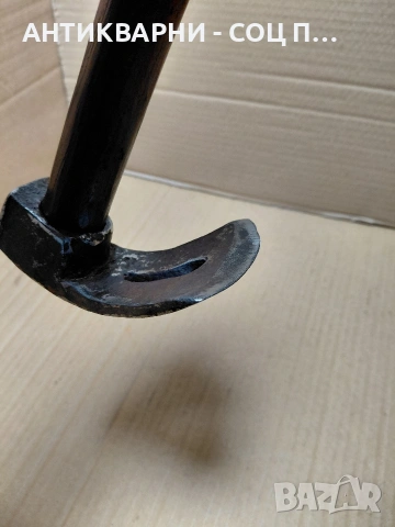 Соц Стар Ръчно Кован Дърводелски Инструмент За Дълбане 0.640кг. НОМЕР 757., снимка 8 - Антикварни и старинни предмети - 54220750
