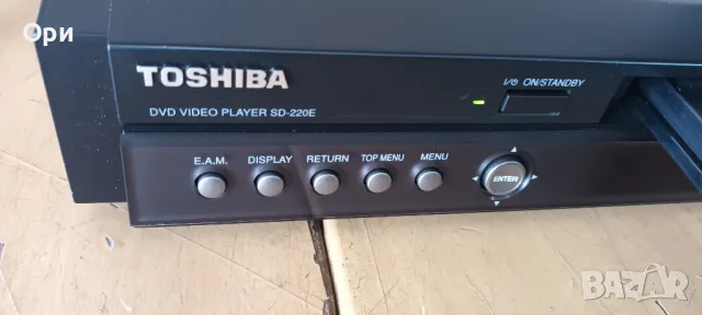 TOSHIBA SD-220EE DVD ПЛЕЙЪР, снимка 4 - Ресийвъри, усилватели, смесителни пултове - 47040822