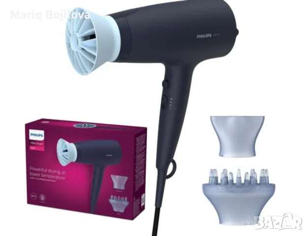 Сешоар Philips, 2100 W, Thermo Protect, снимка 5 - Сешоари - 50398255