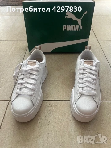 Нови женски кецове Puma размер 38 , снимка 2 - Маратонки - 50616623