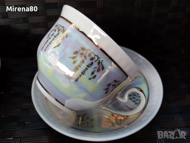 Винтидж сервиз за чай - СССР - нов !, снимка 11 - Сервизи - 52552590