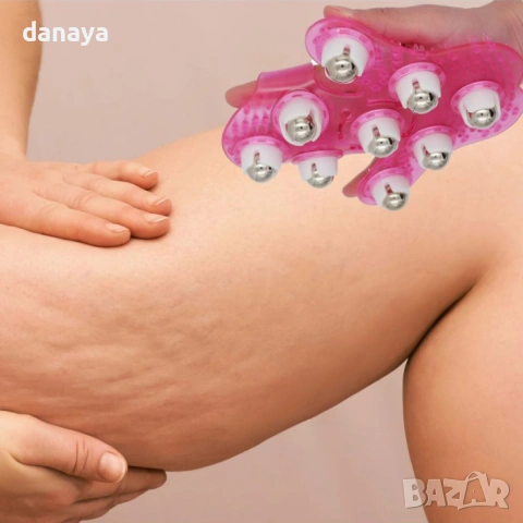 6463 Антицелулитна масажна ръкавица ръчен масажор за тяло, снимка 3 - Масажори - 53707078