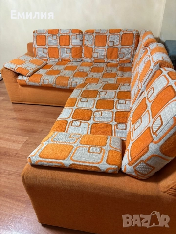 Ъглов диван с функция сън, снимка 4 - Дивани и мека мебел - 52688497