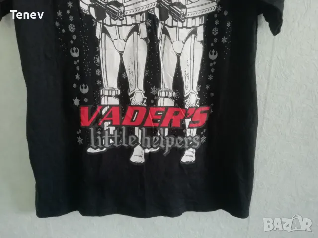 Christmas Star Wars Vader's Little Helpers оригинална мъжка тениска Междузвездни Войни XL , снимка 5 - Тениски - 50162984