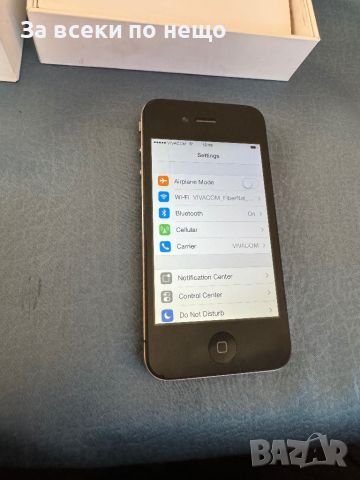 	Iphone 4 , 32GB ОТКЛЮЧЕН , айфон 4 + КУТИЯ, снимка 15 - Apple iPhone - 46809789