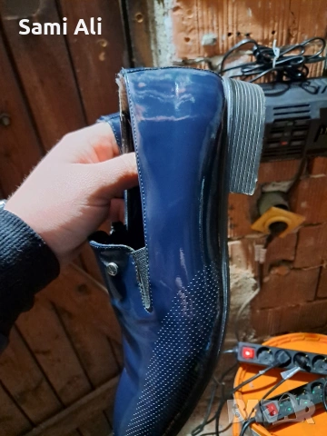 Мъжки лачени обувки (Loafers) SDF Shoes – Обувани само 2 пъти!, снимка 8 - Маратонки - 53932508