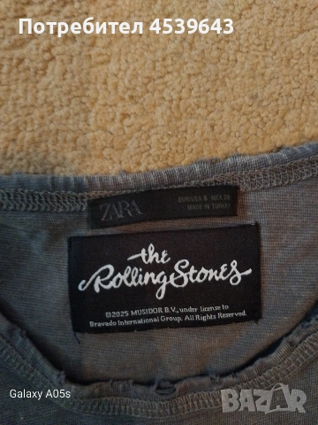 Дамска тениска на Зара размер S, снимка 5 - Тениски - 53289214