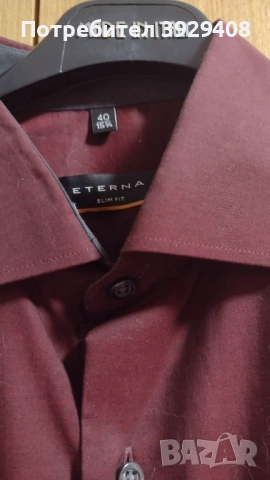 Мъжка риза дълъг ръкав, снимка 3 - Ризи - 52464175