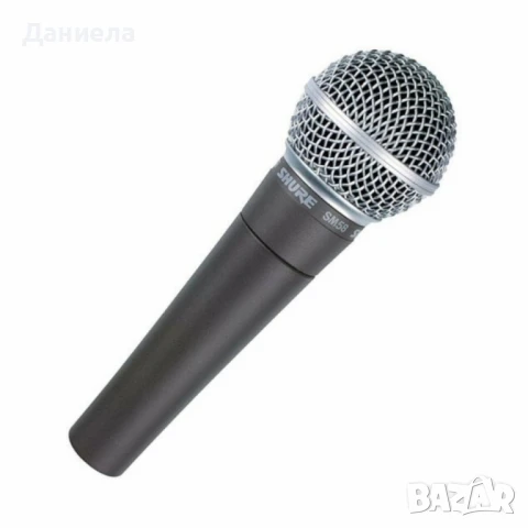 Професионален вокален динамичен микрофон за сценични и студийни изпълнения SM-58, снимка 5 - Микрофони - 50698770