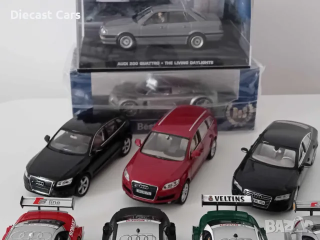 Audi A4 DTM, Q7 Q5 Audi 200 Quattro A7 Minichamps, Schuco, Brumm BOS 1:43, снимка 4 - Колекции - 46856765