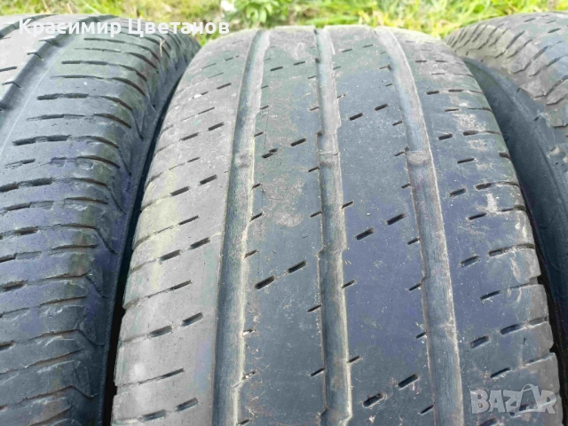 4бр. запазени летни гуми Continental 235/65 R16С, снимка 4 - Гуми и джанти - 53289462
