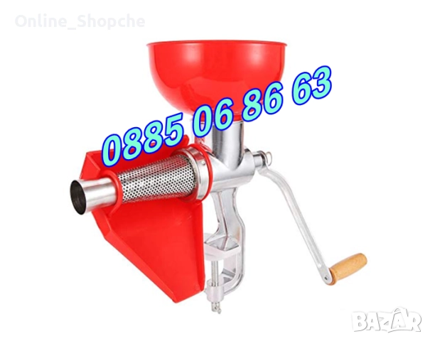 Доматомелачка, машинка за мелене на домати, машинка за доматен сок, снимка 2 - Други - 51843910