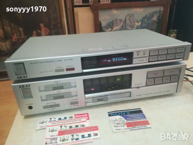 AKAI TUNER+AMPLI JAPAN 1007240701LNWC, снимка 1 - Ресийвъри, усилватели, смесителни пултове - 46530737