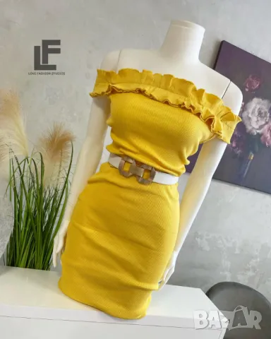 Рокля LFS Basic MustHaves Yellow 