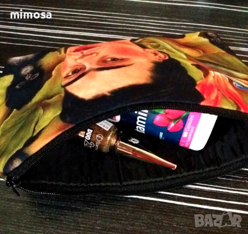 Фрида Кало несесери с принт, снимка 18 - Портфейли, портмонета - 41167508