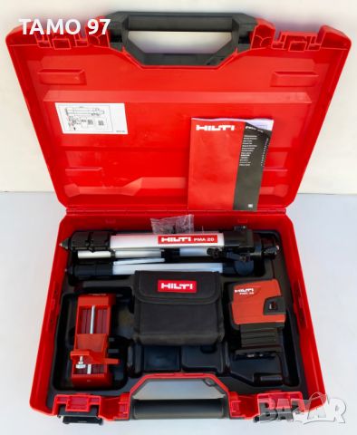 Hilti PMC 46 - Точков и линеен лазер неразличим от нов!, снимка 2 - Други инструменти - 45934350