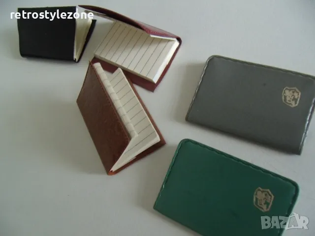 № 7975  пет броя стари малки / мини тефтерчета  , снимка 2 - Други ценни предмети - 49756563