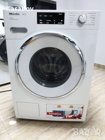 Miele 9кг 1600rpm Wi-Fi TwinDos Пералня Миеле 12м Гаранция, снимка 13 - Перални - 53103950