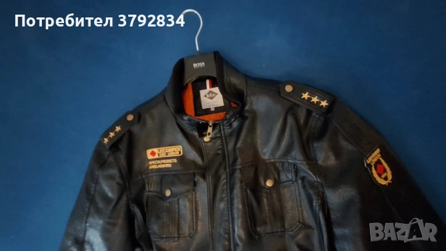 Кожено яке Lee Cooper като ново, снимка 3 - Якета - 53955790