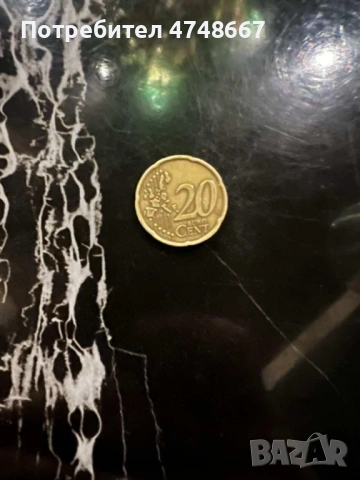 Ценна монета от 2002 (R) 20 евро цента, снимка 2 - Колекции - 53623604