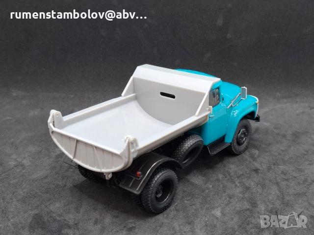 ЗиЛ 130 ММЗ 555 - самосвал, Наши грузовики, 1:43, Нов, снимка 3 - Колекции - 53777750
