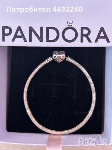 Гривна на Pandora, снимка 3 - Гривни - 54140226