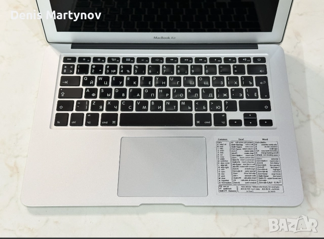 MacBook Air 13” (A1466, Mid 2013), снимка 4 - Лаптопи за дома - 51600592