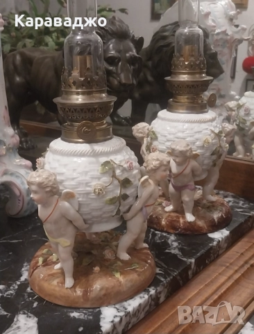 Антични Газени Лампи, снимка 6 - Антикварни и старинни предмети - 51611065