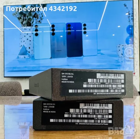 Samsung S25 256GB Icyblue Гаранция, ЦЕНА 1500лв, снимка 3 - Samsung - 49110540