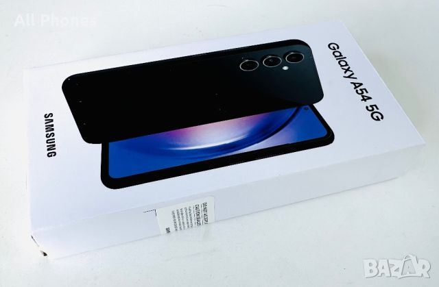 НОВ! Samsung A54 5G 128GB Graphite Гаранция!, снимка 1 - Samsung - 46165136