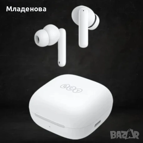 Безжични слушалки  QCY MeloBuds ANC, снимка 2 - Слушалки и портативни колонки - 50878524