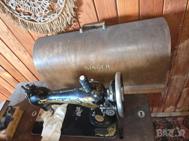 Продавам шевна машина SINGER, снимка 2 - Шевни машини - 54239657