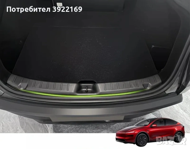 Tesla Model Y Juniper 2025/2026, Протектор за багажник 