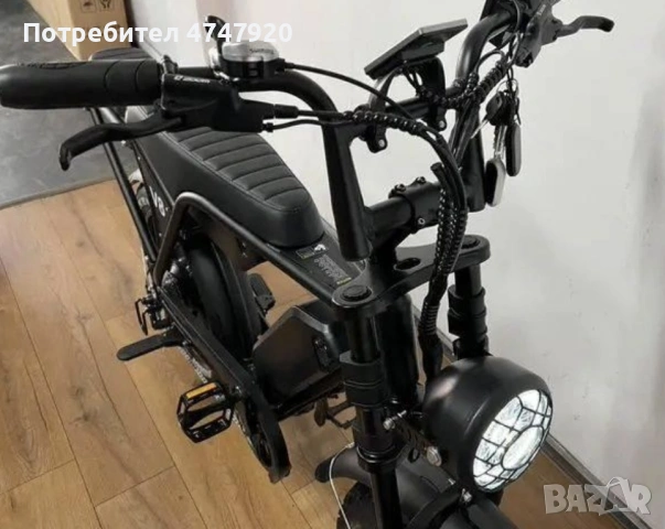 Електрически велосипед V8, снимка 2 - Велосипеди - 53651208