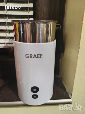 Пенообразувател и нагревател за мляко GRAEF