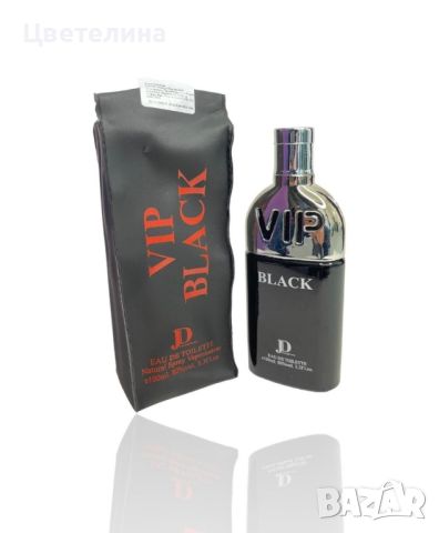 Парфюмна вода за мъже VIP BLACK JD, 100ML EAU DE TOILETTE, снимка 1 - Мъжки парфюми - 45858738