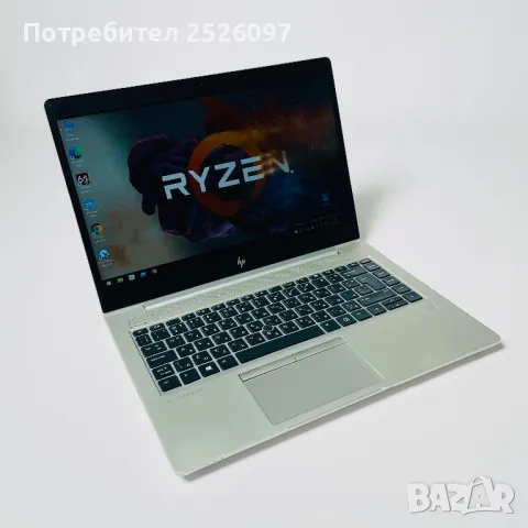 HP EliteBook 745 G5/14” FHD/AMD Ryzen 5/16GB DDR4/256GB NVMe, снимка 3 - Лаптопи за работа - 48411525