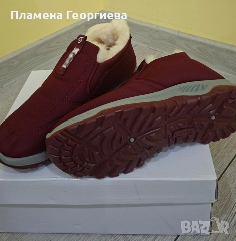 Дамски зимни обувки, снимка 3 - Дамски боти - 52172343