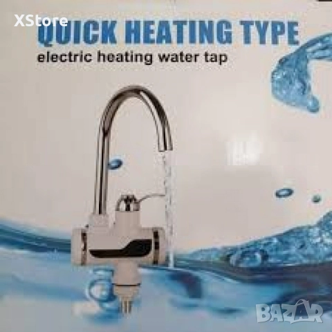 Смесител с проточен бойлер, за плот, 3000W + дисплей, снимка 5 - Смесители - 52588538