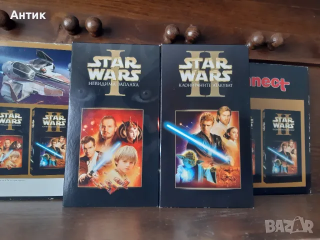 Видеокасети VHS Star Wars Невидима Заплаха Клонираните Атакуват, снимка 1 - Други жанрове - 49260722