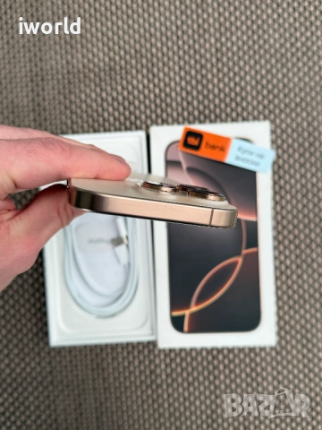 100% Battery 🔋 iPhone 16 Pro ❗️Лизинг от 31€/мес ❗️Desert Titanium❗️128GB , снимка 7 - Apple iPhone - 53682380